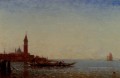 Gondole Devant St Giorgio Venise Barbizon Félix Ziem Bateaux paysage marin